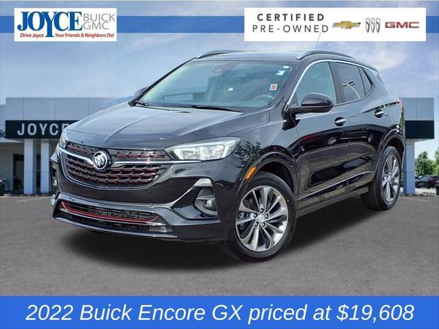used 2022 Buick Encore GX car, priced at $19,498