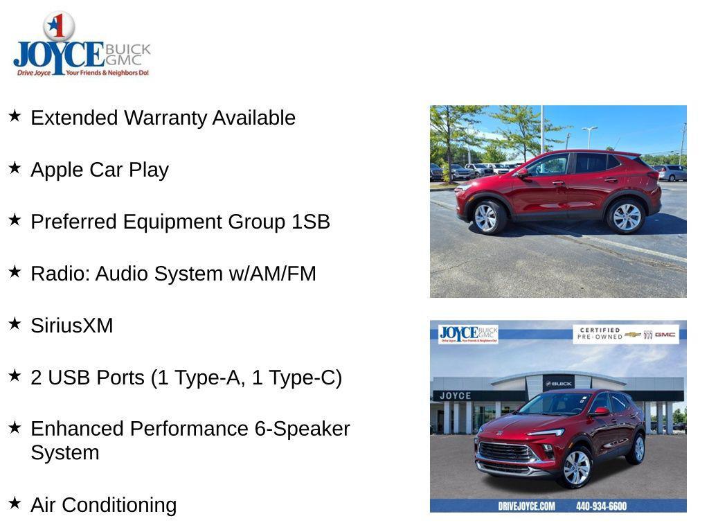 used 2024 Buick Encore GX car, priced at $22,265