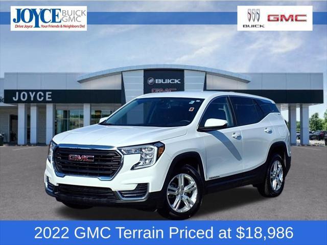 used 2022 GMC Terrain car, priced at $18,986