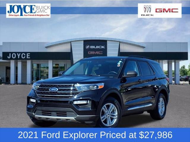 used 2021 Ford Explorer car, priced at $27,986