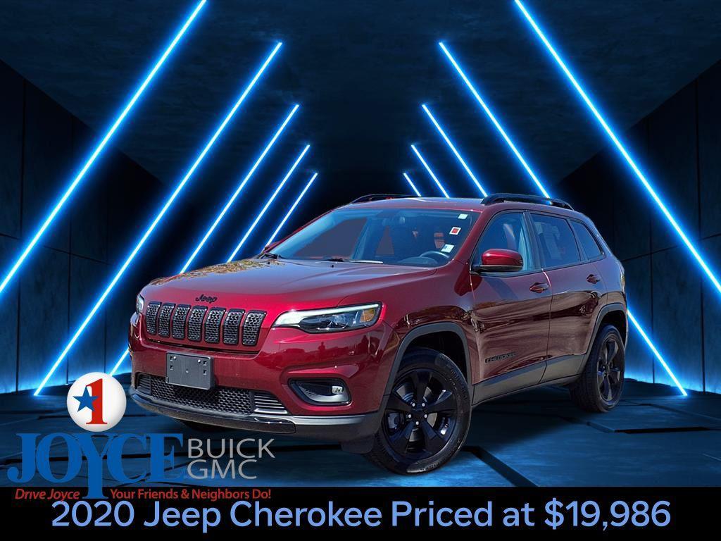 used 2020 Jeep Cherokee car, priced at $19,986