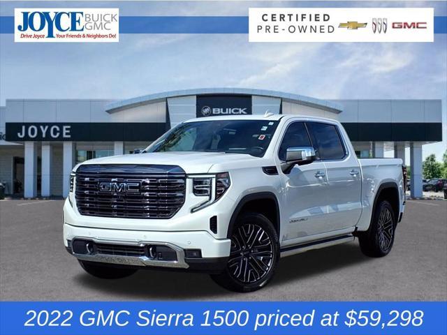used 2022 GMC Sierra 1500 car, priced at $59,298
