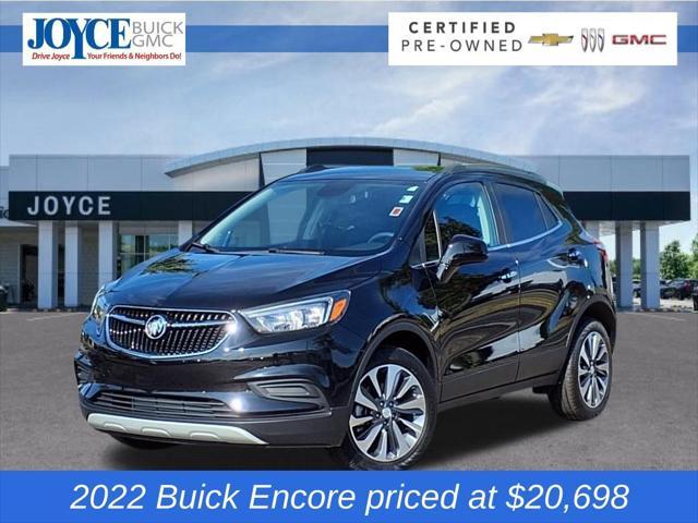 used 2022 Buick Encore car, priced at $20,698