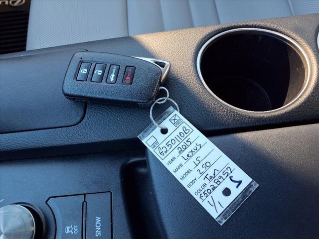 used 2015 Lexus IS 250 car, priced at $16,699
