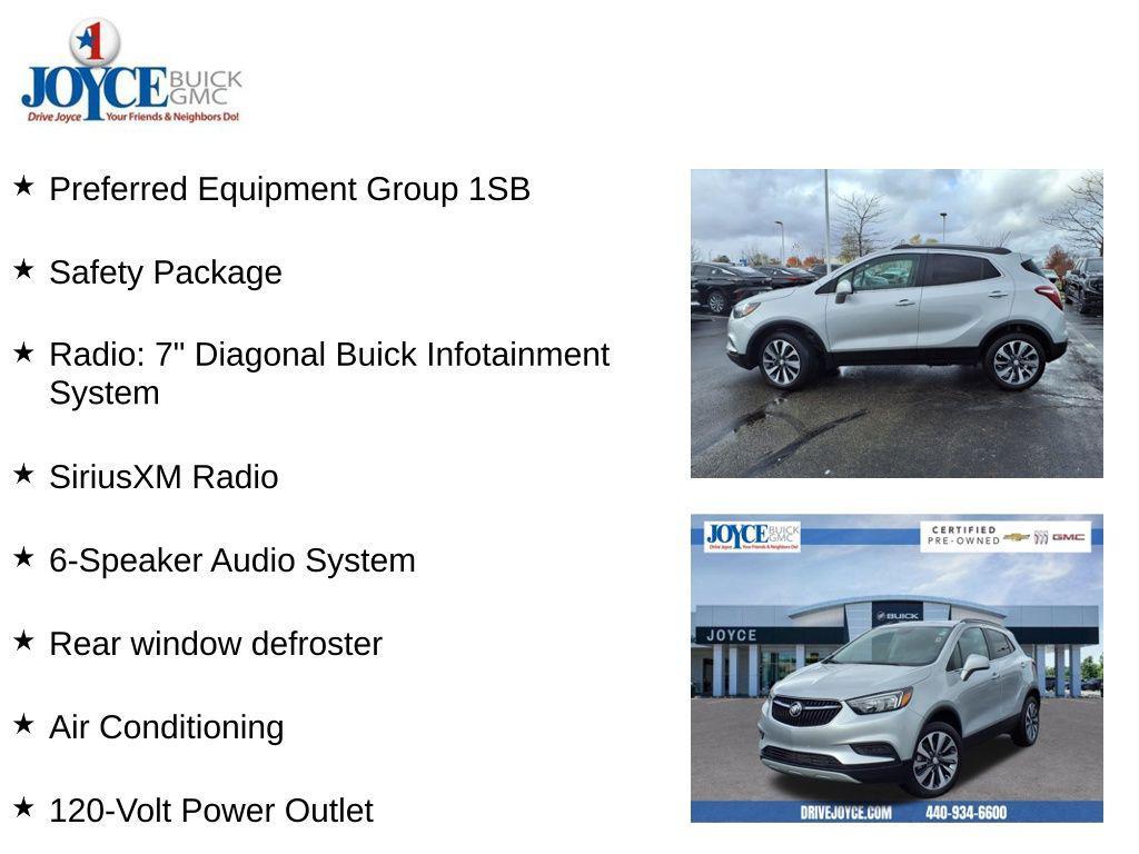 used 2022 Buick Encore car, priced at $19,167