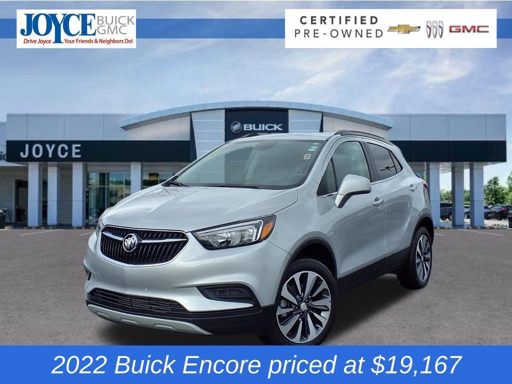 used 2022 Buick Encore car, priced at $19,167