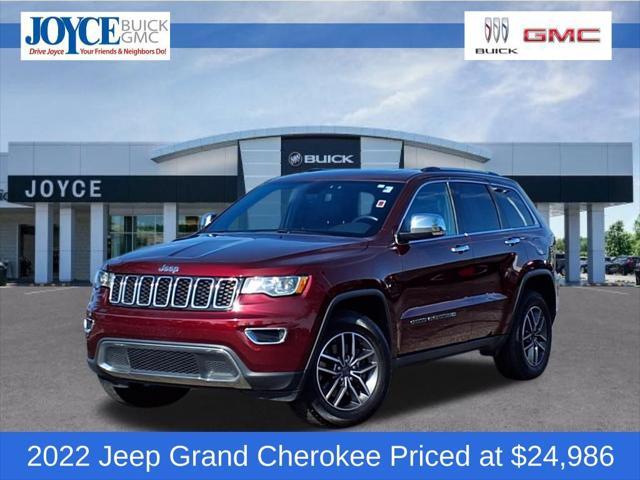 used 2022 Jeep Grand Cherokee car, priced at $24,986