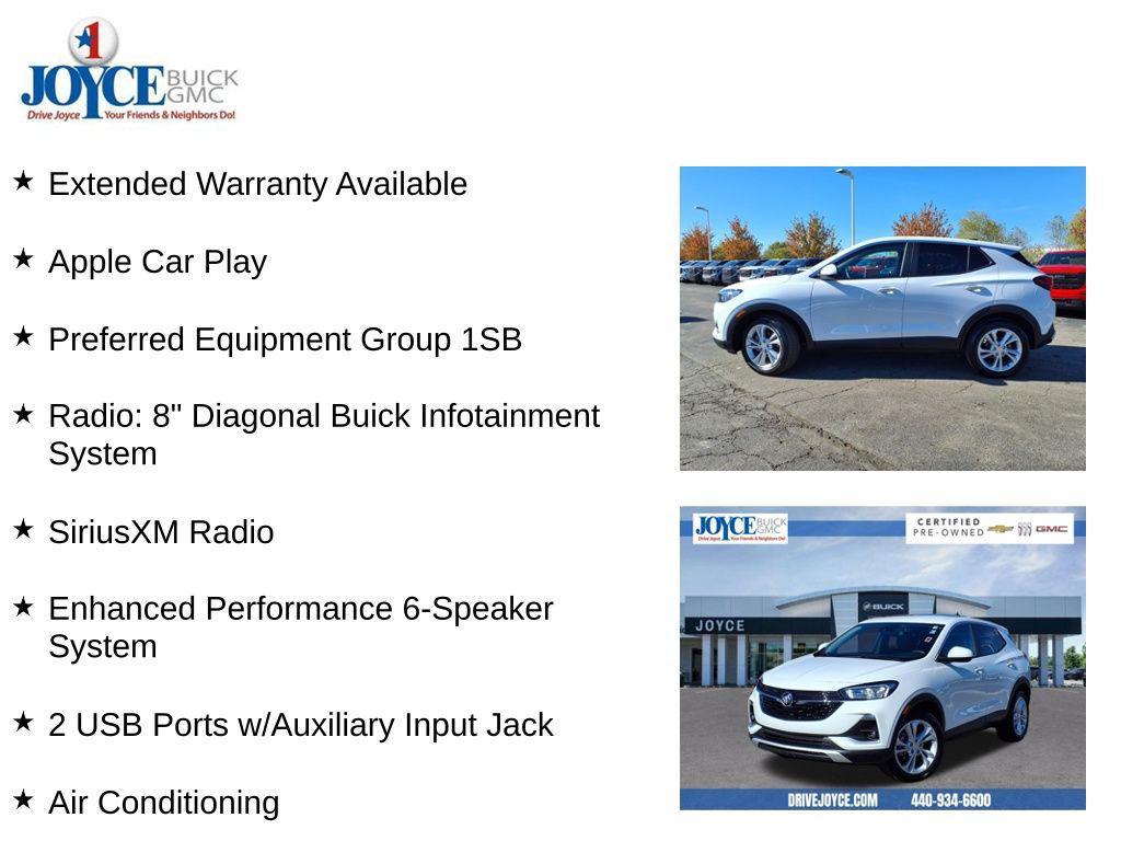 used 2023 Buick Encore GX car, priced at $20,321