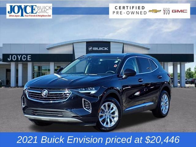used 2021 Buick Envision car, priced at $20,446