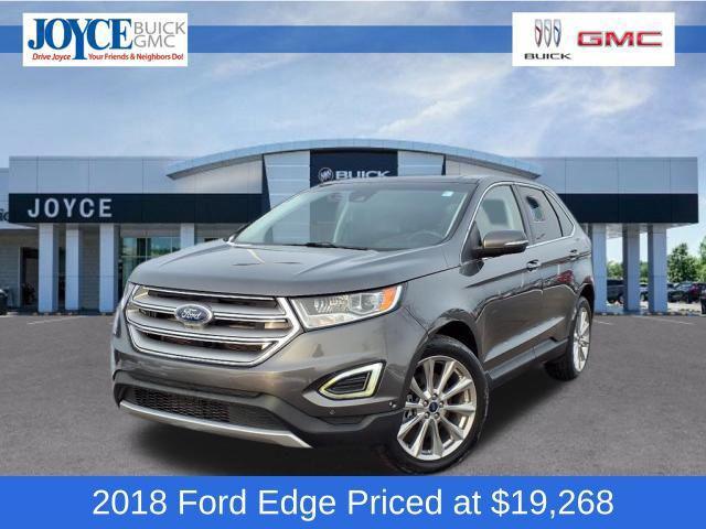 used 2018 Ford Edge car, priced at $19,268