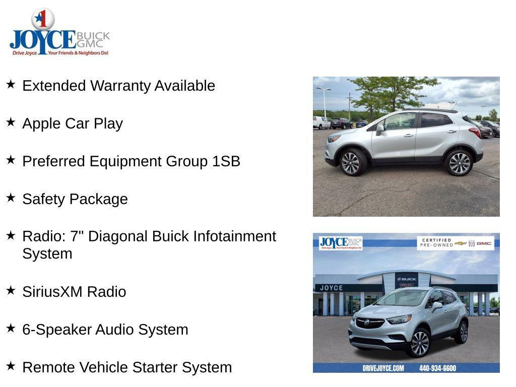 used 2022 Buick Encore car, priced at $20,458