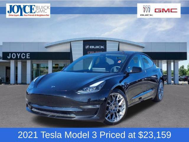 used 2021 Tesla Model 3 car, priced at $22,239