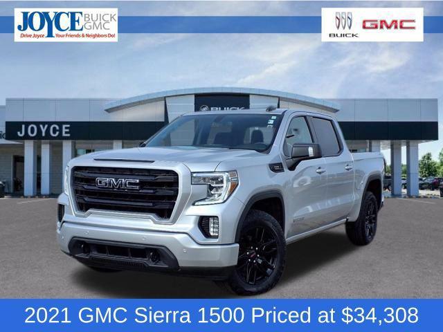 used 2021 GMC Sierra 1500 car, priced at $34,308