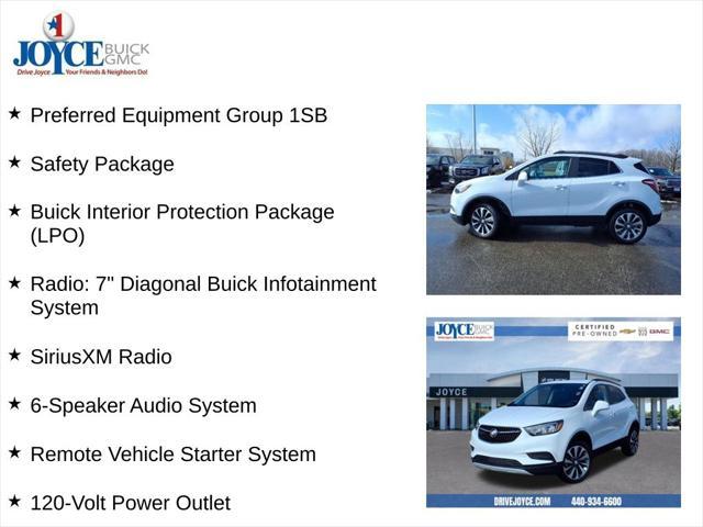 used 2022 Buick Encore car, priced at $19,178