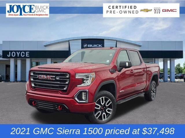 used 2021 GMC Sierra 1500 car, priced at $37,498