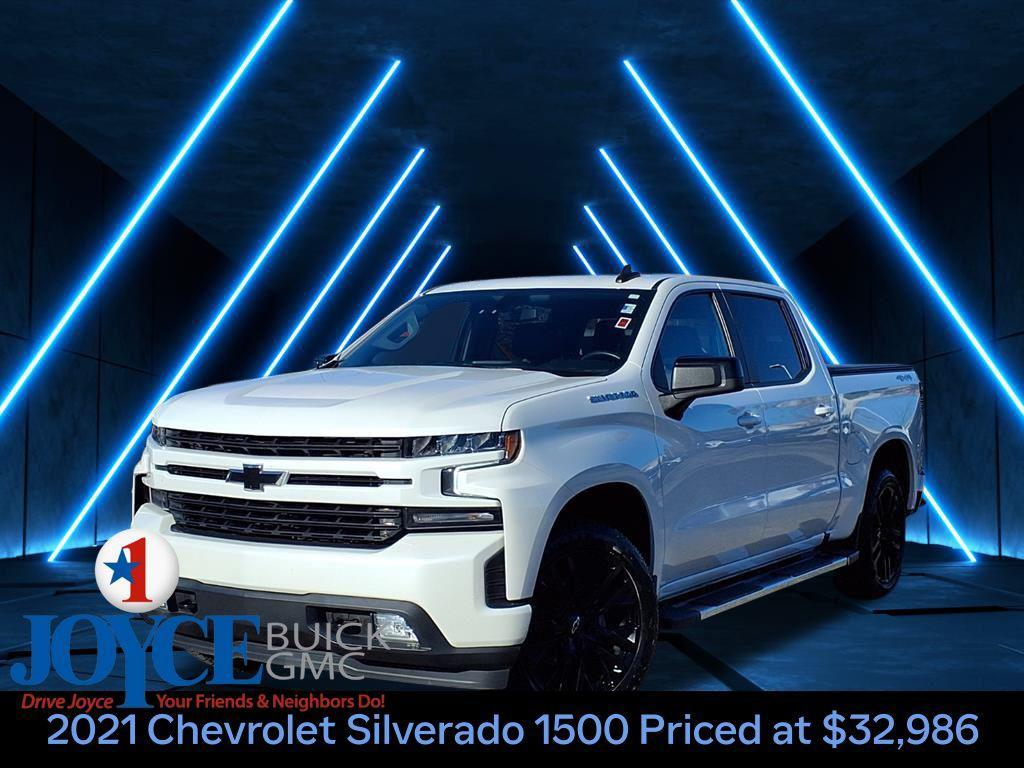 used 2021 Chevrolet Silverado 1500 car, priced at $32,986