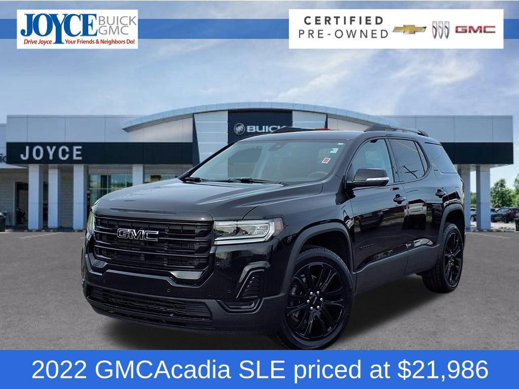 used 2022 GMC Acadia car, priced at $21,986