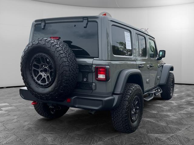 used 2022 Jeep Wrangler Unlimited car, priced at $42,453