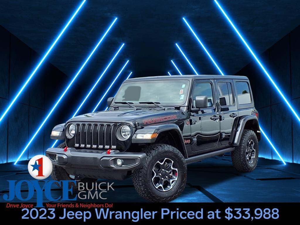 used 2023 Jeep Wrangler car, priced at $33,988