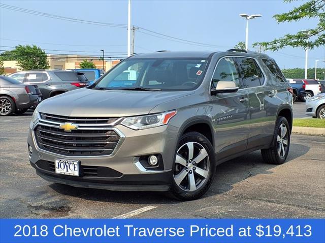 used 2018 Chevrolet Traverse car, priced at $19,413