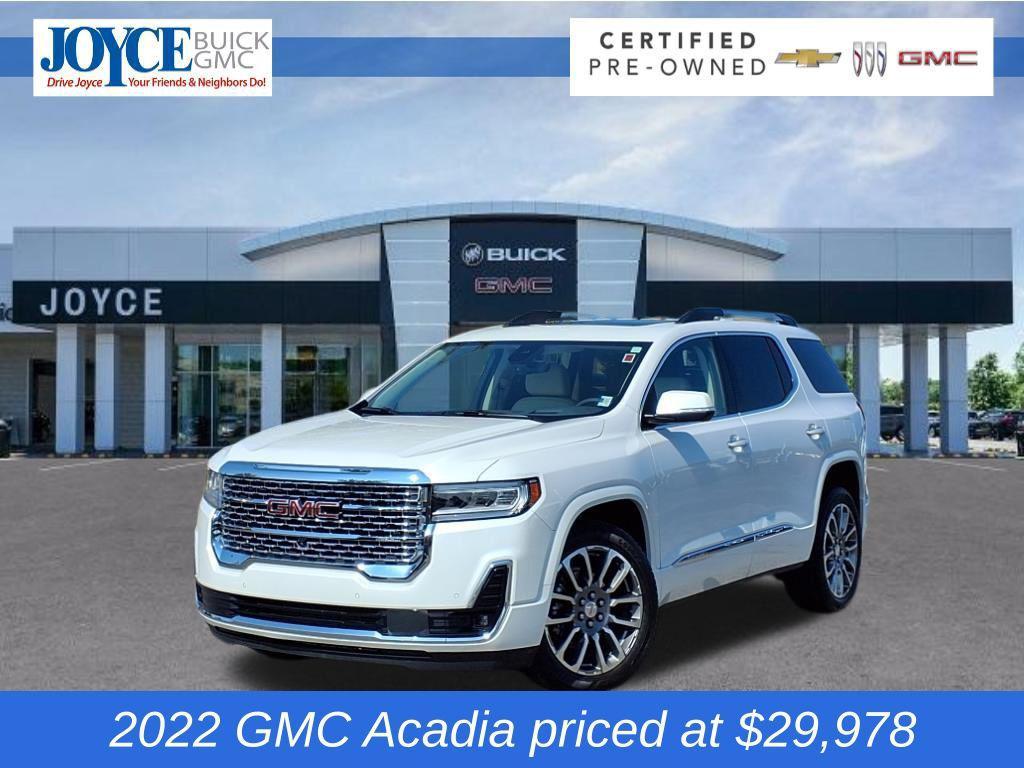used 2022 GMC Acadia car, priced at $29,978