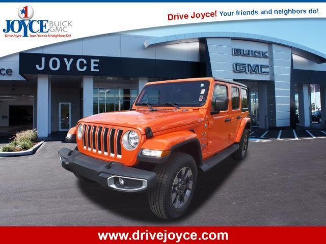 used 2018 Jeep Wrangler Unlimited car, priced at $29,596