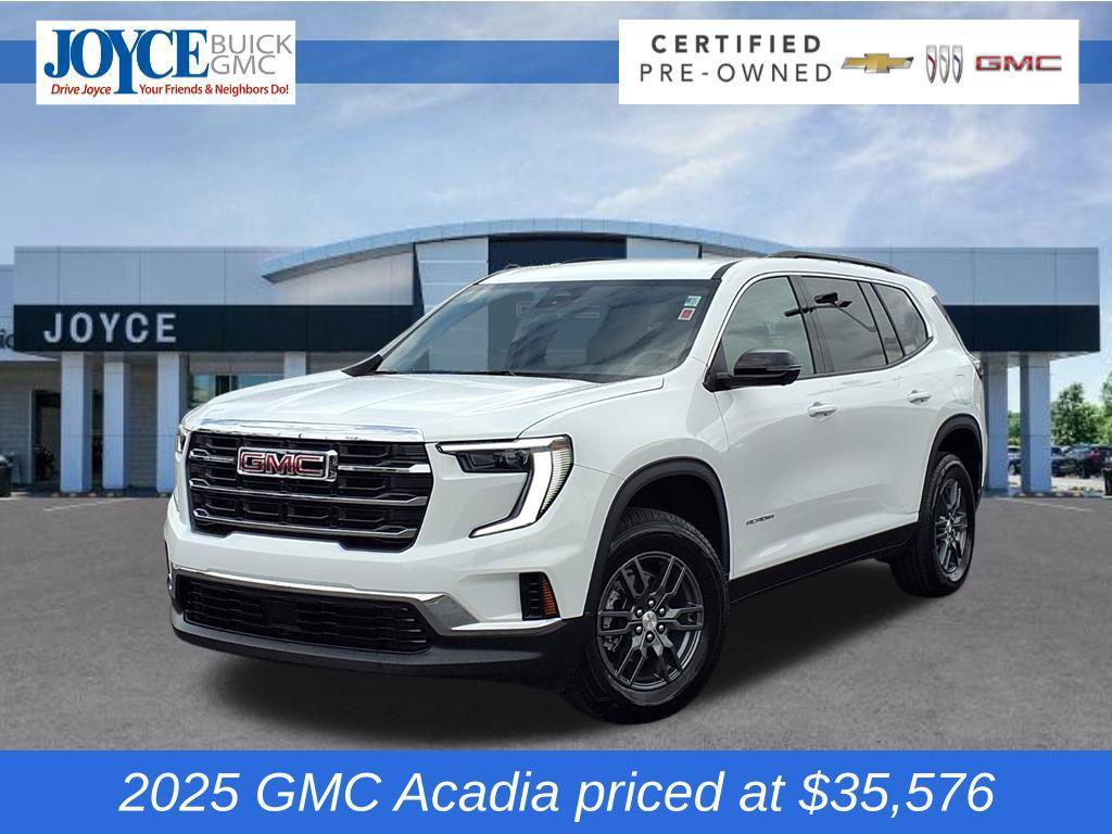 used 2025 GMC Acadia car, priced at $35,576