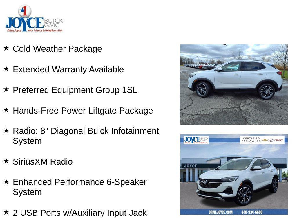 used 2020 Buick Encore GX car, priced at $16,986