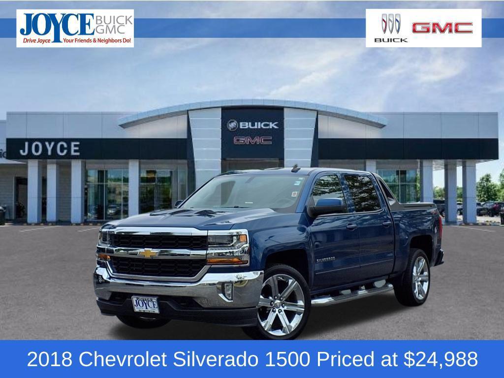 used 2018 Chevrolet Silverado 1500 car, priced at $24,988