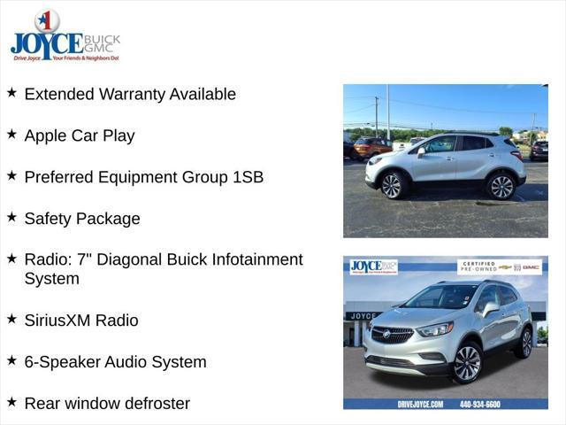 used 2022 Buick Encore car, priced at $19,498