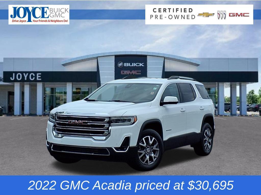 used 2022 GMC Acadia car, priced at $30,695