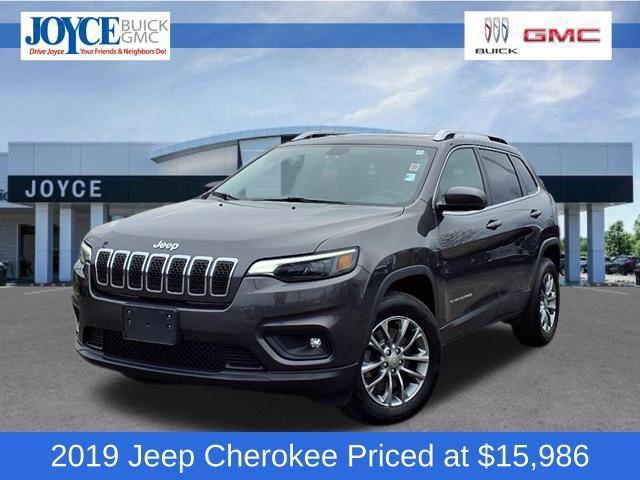 used 2019 Jeep Cherokee car, priced at $15,986