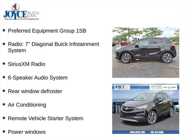 used 2022 Buick Encore car, priced at $19,636