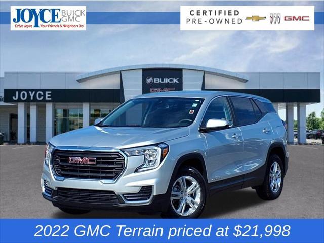 used 2022 GMC Terrain car, priced at $21,998