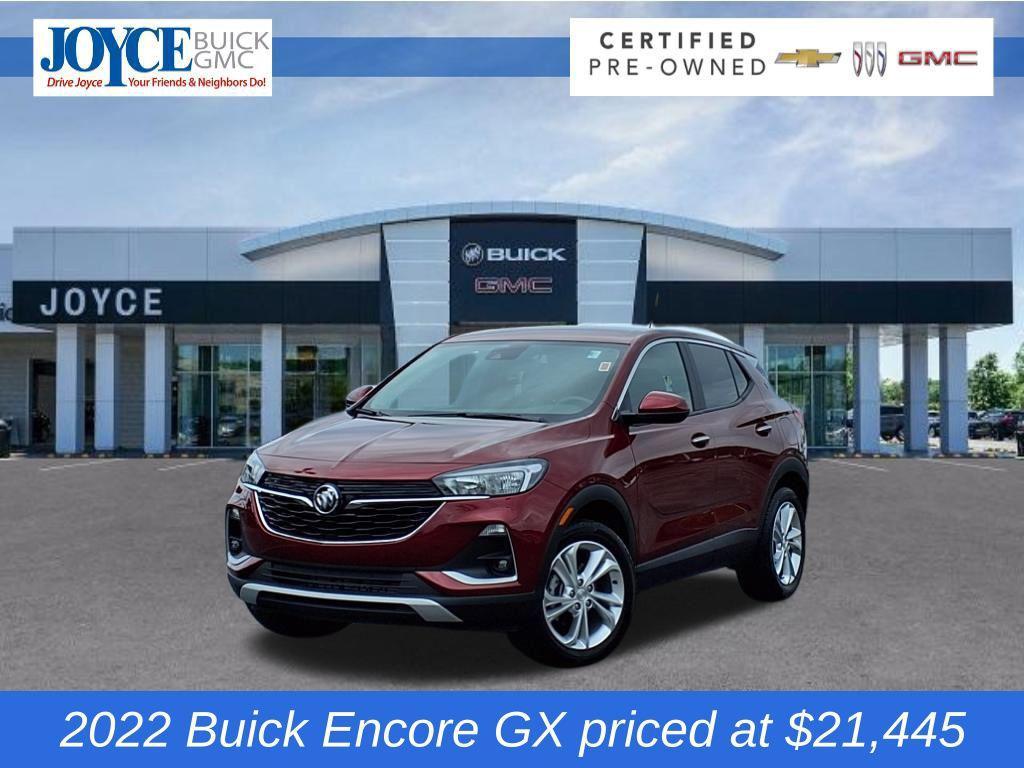 used 2022 Buick Encore GX car, priced at $21,445