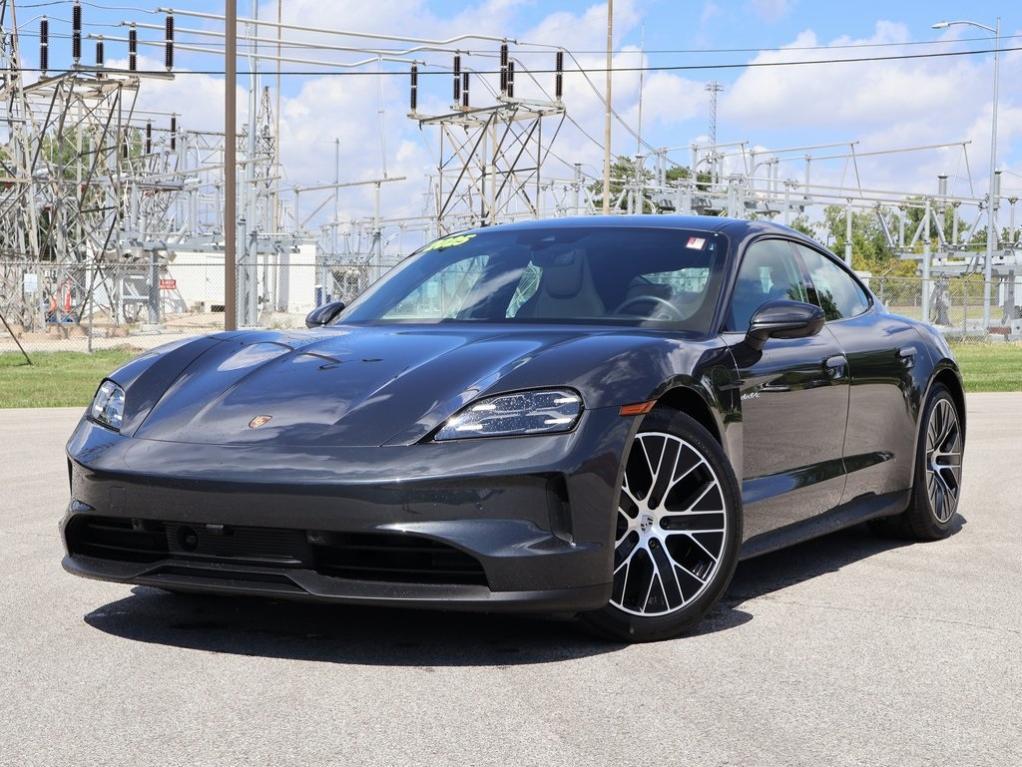 used 2025 Porsche Taycan car, priced at $117,777