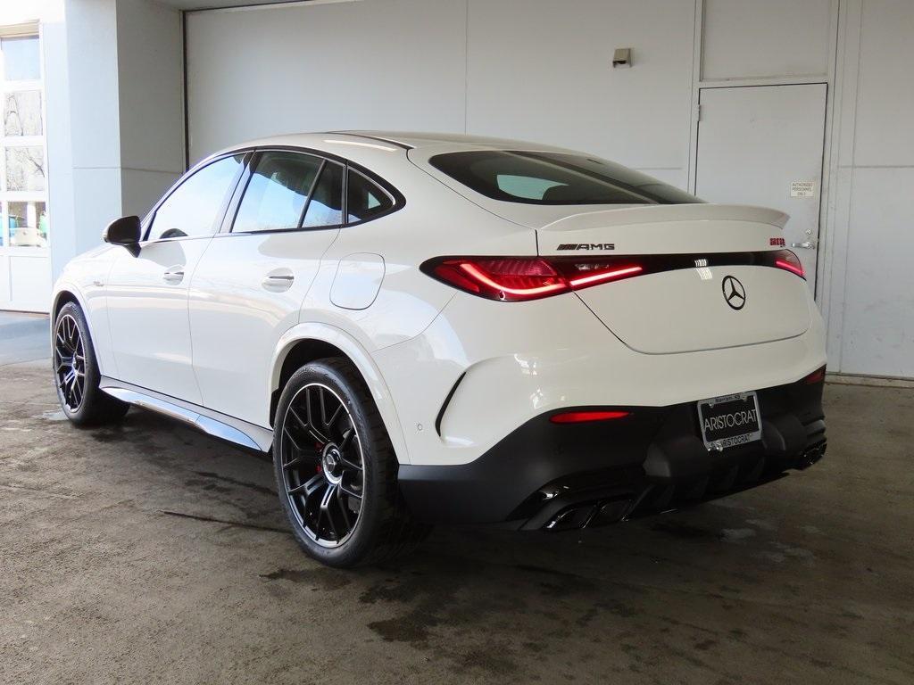 new 2025 Mercedes-Benz AMG GLC 63 car, priced at $106,900