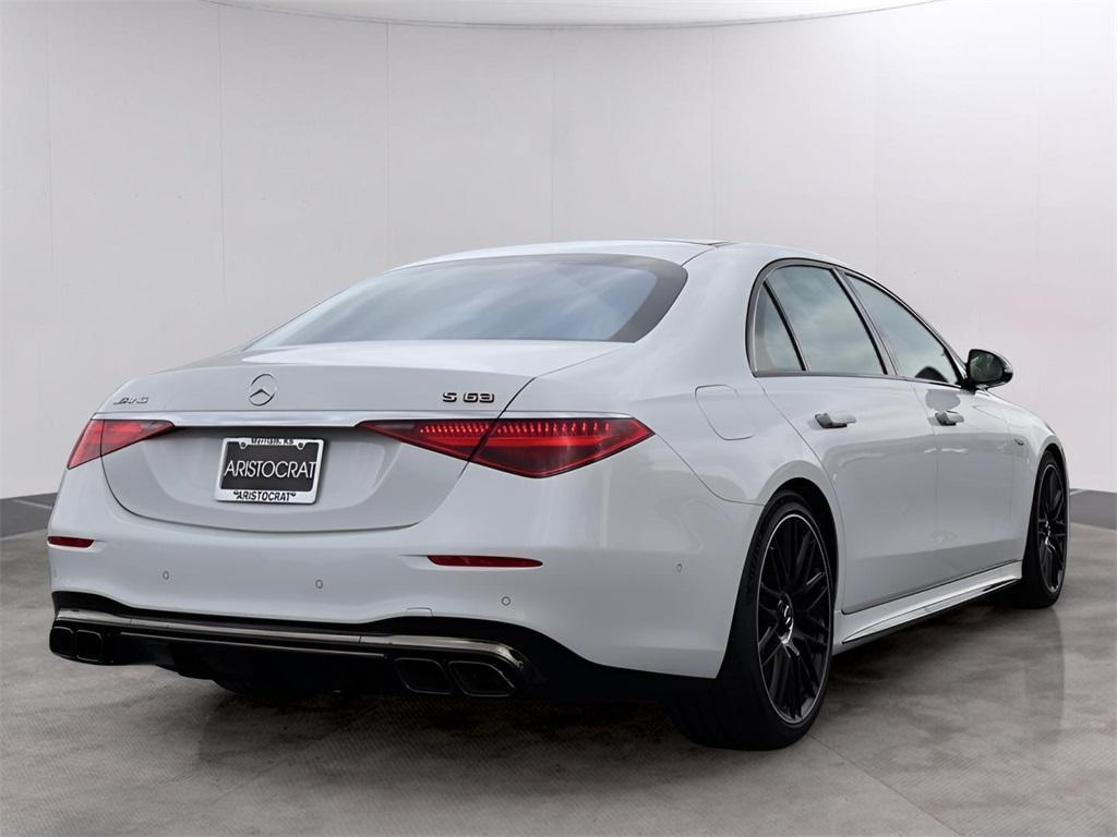 new 2025 Mercedes-Benz AMG S 63 E car, priced at $201,845