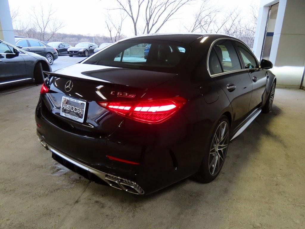 new 2025 Mercedes-Benz AMG C 63 car, priced at $91,950