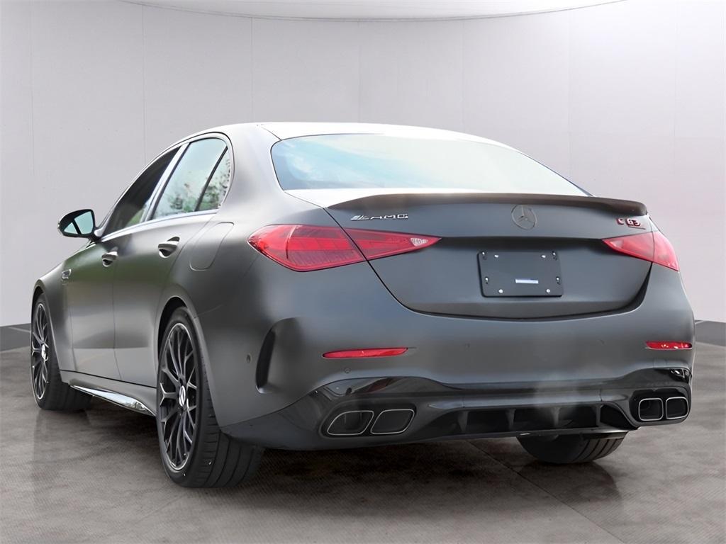 new 2025 Mercedes-Benz AMG C 63 car, priced at $109,655