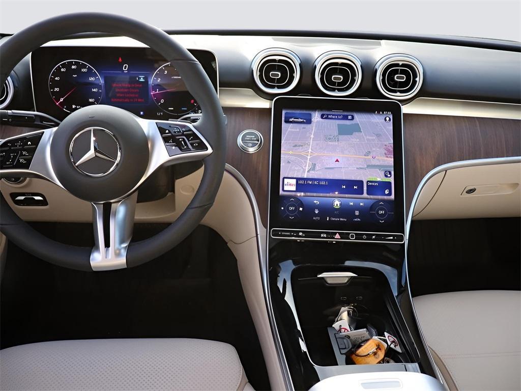 new 2025 Mercedes-Benz C-Class car, priced at $55,100