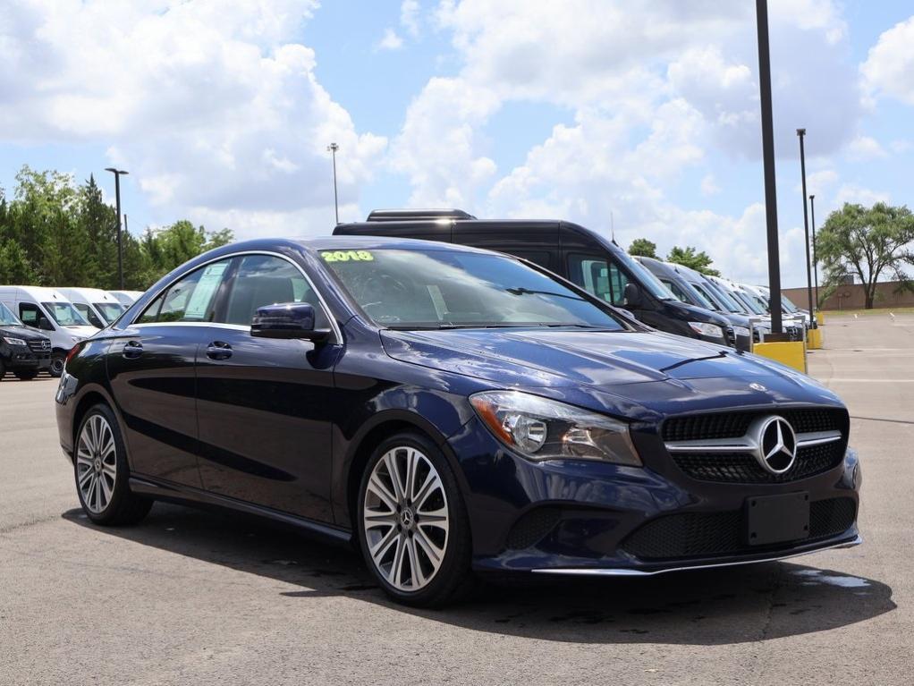 used 2018 Mercedes-Benz CLA 250 car, priced at $16,490