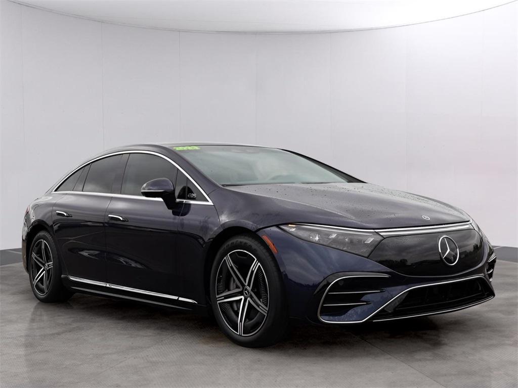 used 2023 Mercedes-Benz EQS 580 car, priced at $66,990