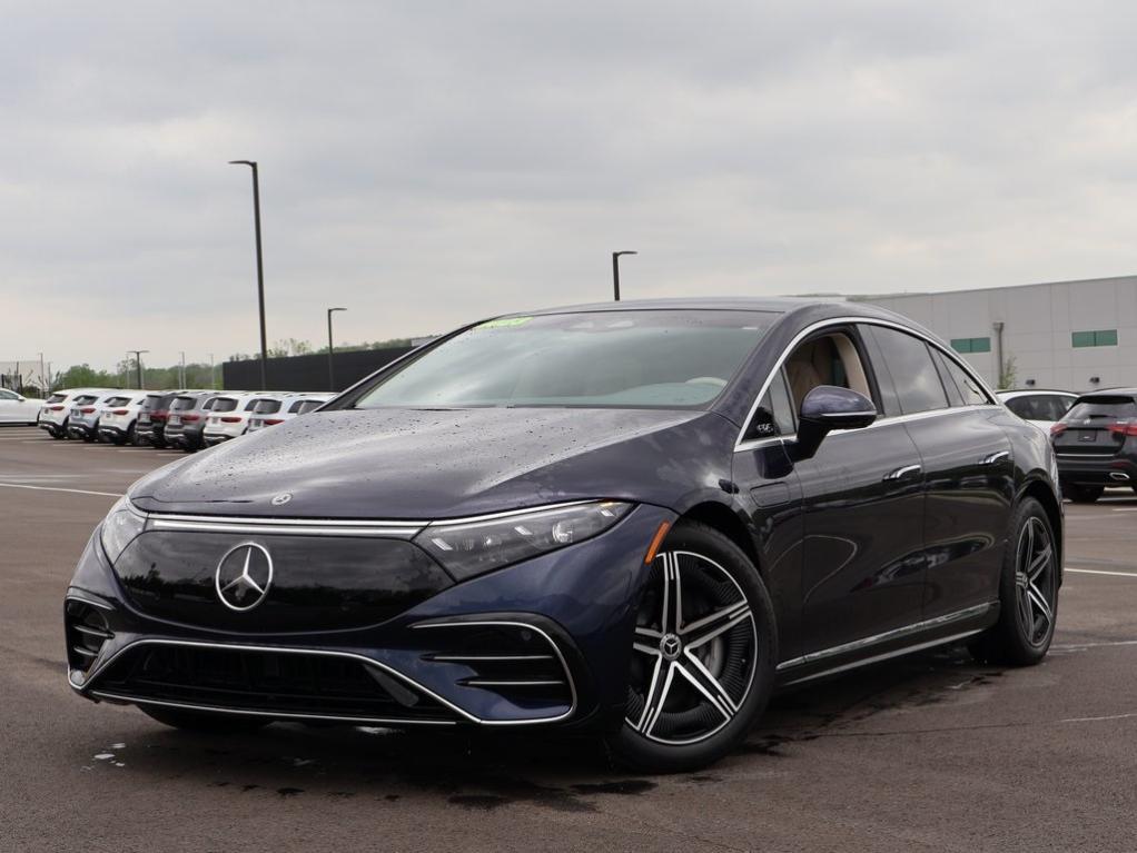 used 2023 Mercedes-Benz EQS 580 car, priced at $66,990
