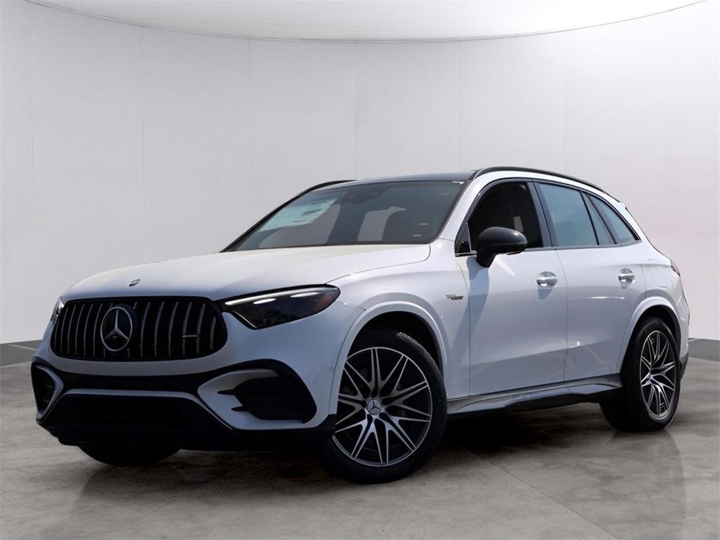 new 2025 Mercedes-Benz AMG GLC 63 car, priced at $98,540