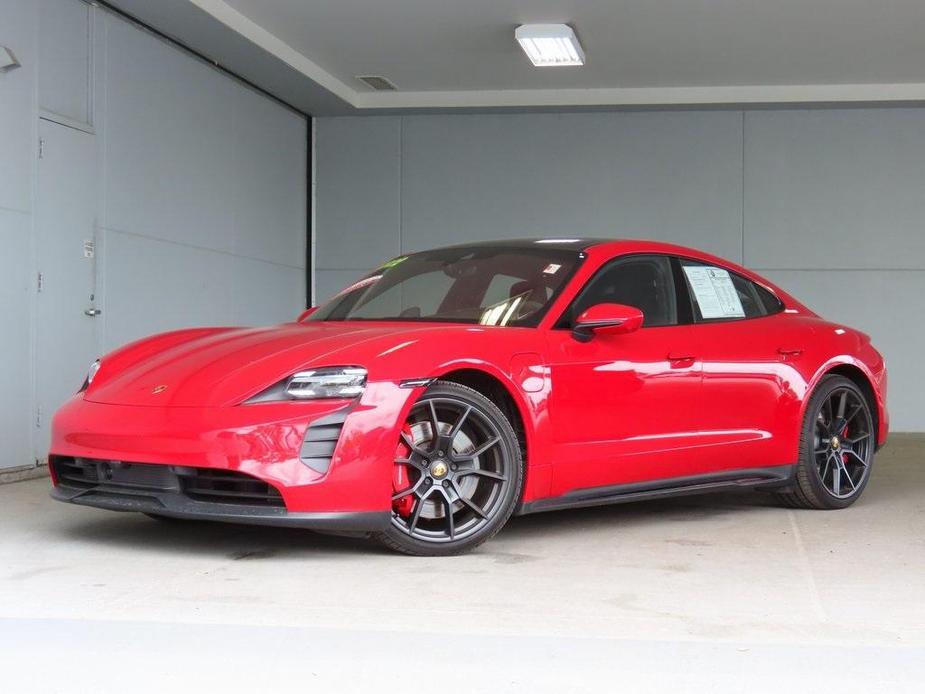 used 2022 Porsche Taycan car, priced at $116,577