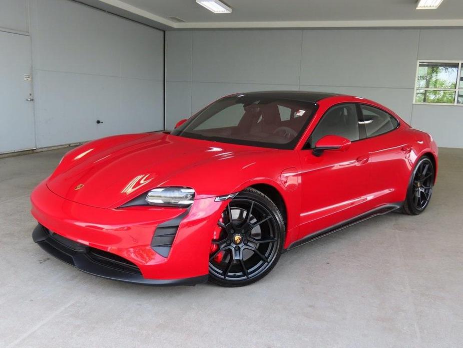 used 2022 Porsche Taycan car, priced at $117,777