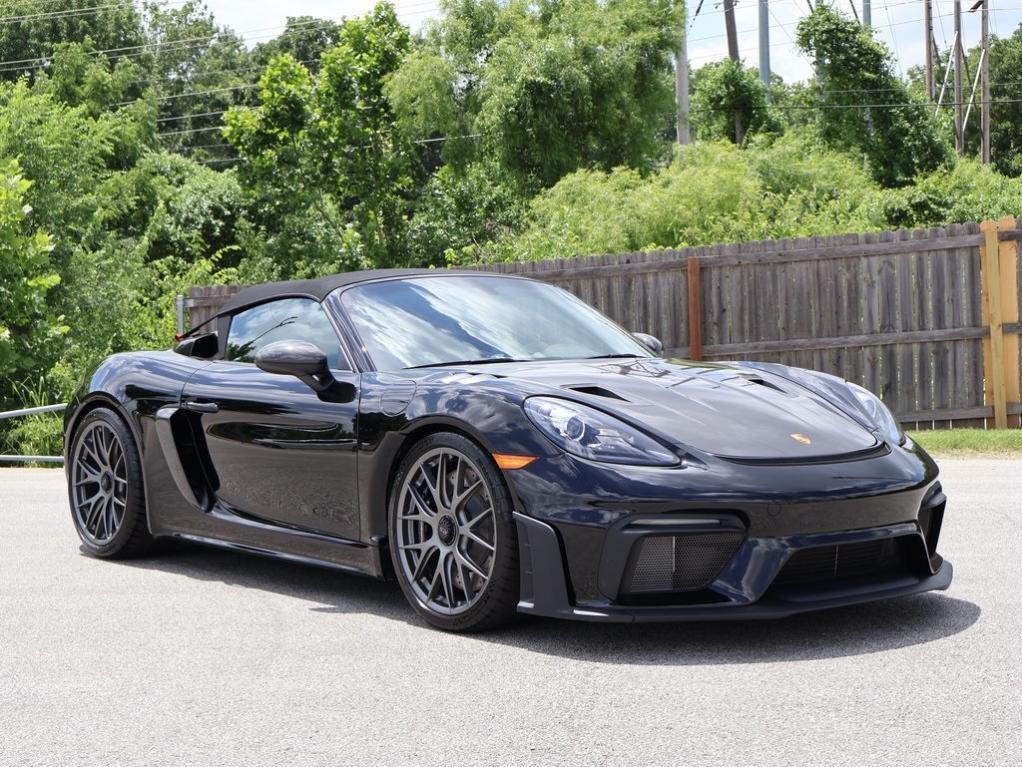 used 2024 Porsche 718 Spyder car, priced at $235,977