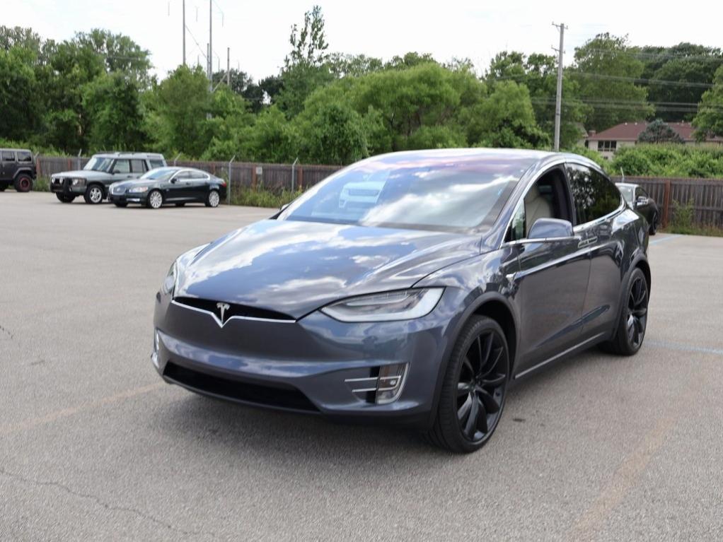 used 2020 Tesla Model X car, priced at $34,977