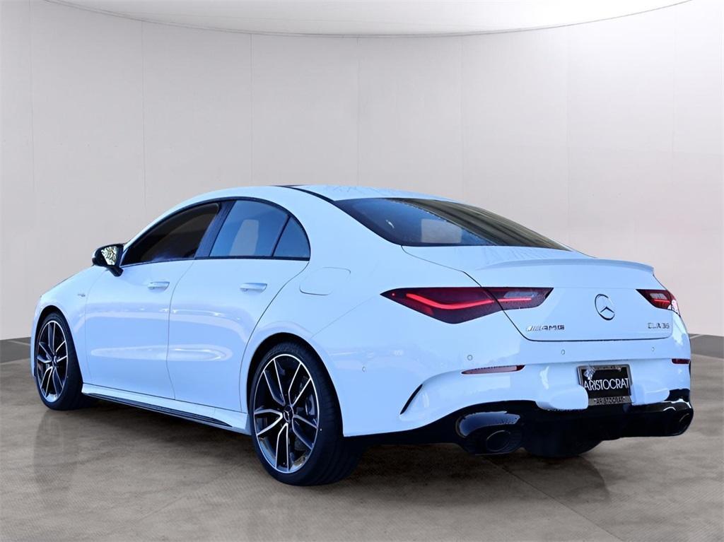 new 2025 Mercedes-Benz AMG CLA 35 car, priced at $63,080